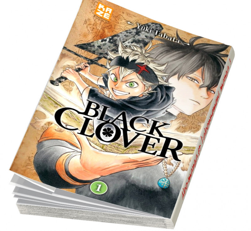 Black Clover T01 Recevez le manga tous les mois