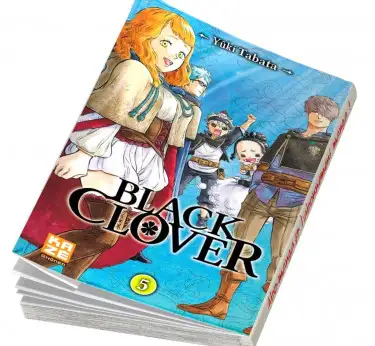 Black Clover manga Black Clover Tome 5