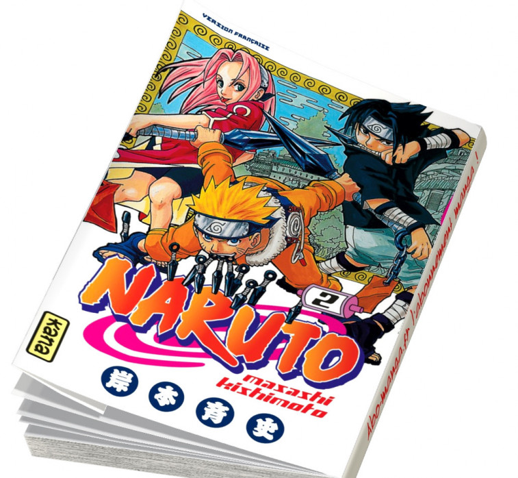 Manga Naruto tome 2