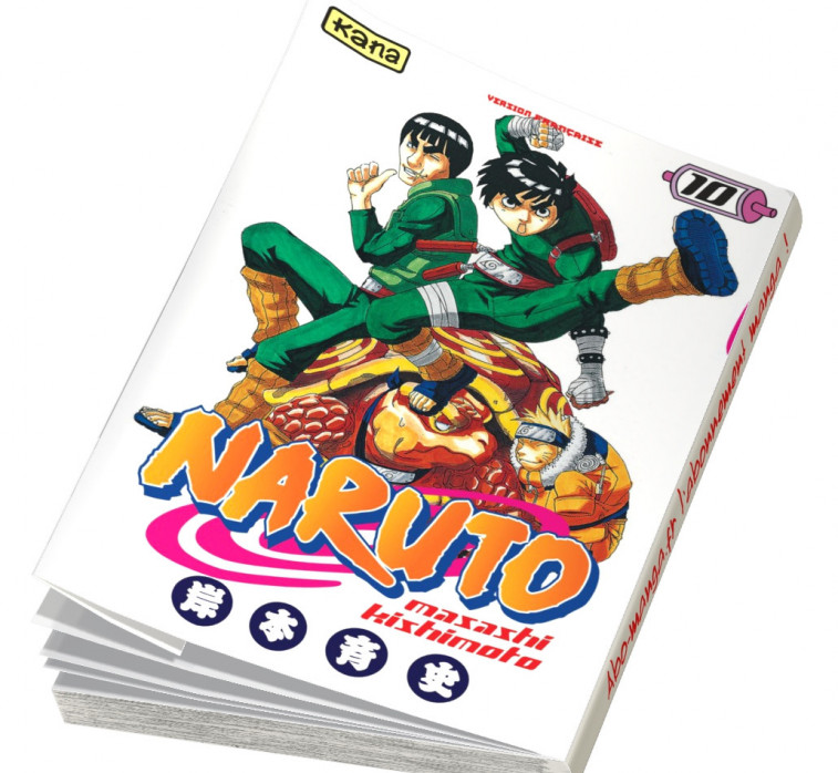 Naruto tome 10 : La collection en abonnement manga !