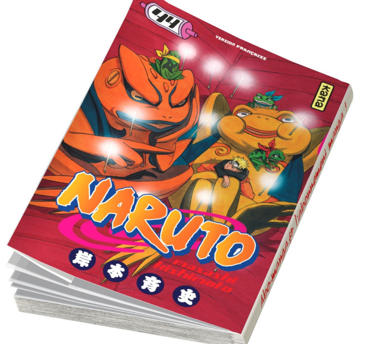 Naruto tome 44 en abonnement manga