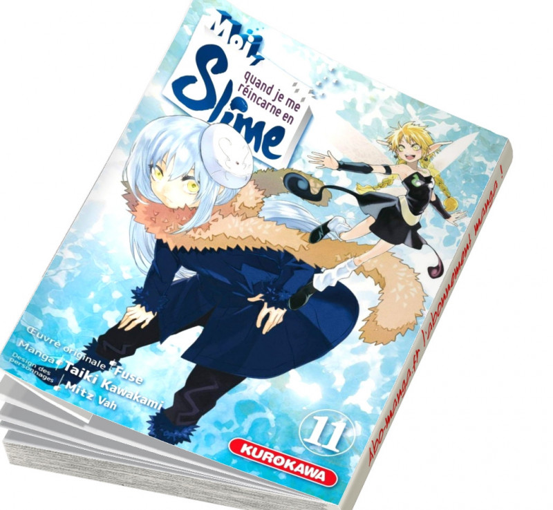 Moi Quand Je Me Réincarne En Slime Nombre De Tome Moi, quand je me réincarne en Slime tome 11