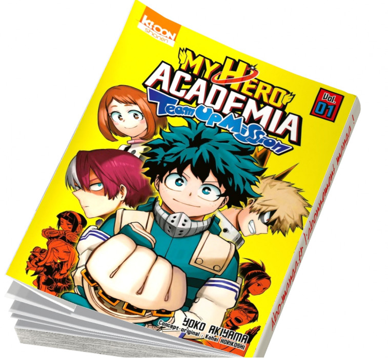 My Hero Academia Team Up Mission tome 1