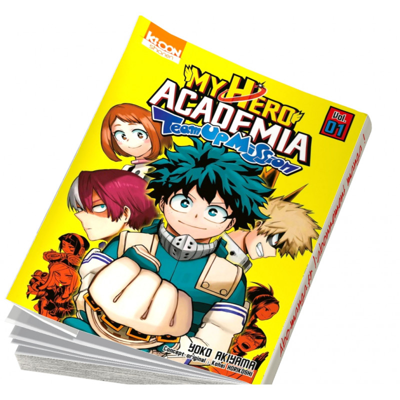 Manga My Hero Academia Tome 6 My Hero Academia - Team Up Mission T01 Abonnez-vous pour 6 tomes