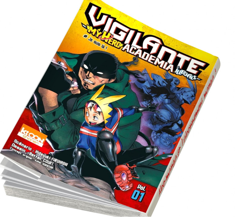  Abonnement Vigilante - My Hero Academia Illegals tome 1