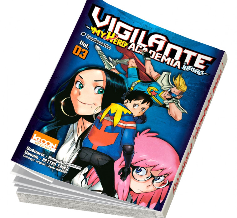  Abonnement Vigilante - My Hero Academia Illegals tome 3