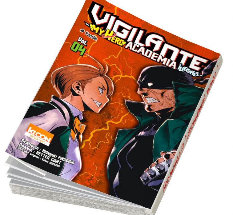  Abonnement Vigilante - My Hero Academia Illegals tome 4