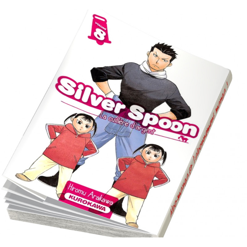 Silver Spoon T08 Disponible en abonnement manga