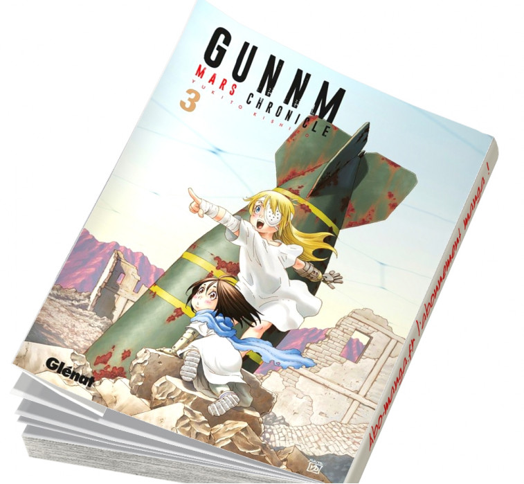 abonnement manga GunnmMars chronicle tome 3