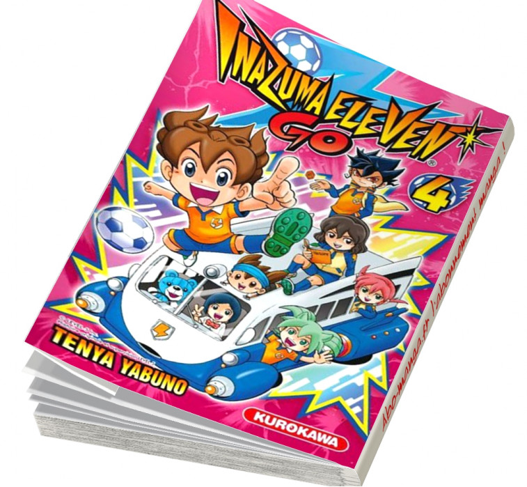  Abonnement Inazuma Eleven GO tome 4