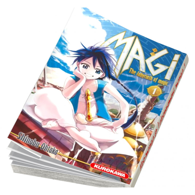 Magi - The Labyrinth of Magic T01 Abonnez-vous, on vous l’envoie
