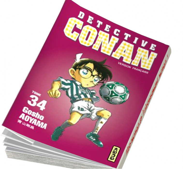  Abonnement Détective Conan tome 34
