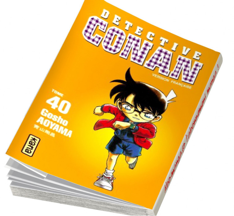  Abonnement Détective Conan tome 40