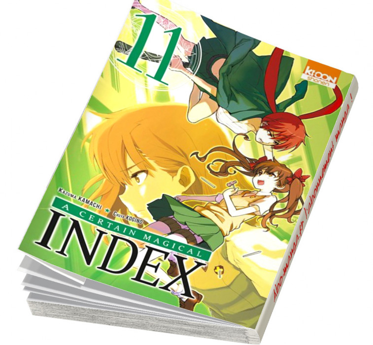  Abonnement A certain magical Index tome 11