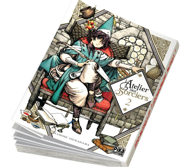 L'ATELIER DES SORCIERS - Tome 8 : : Manga Pika L