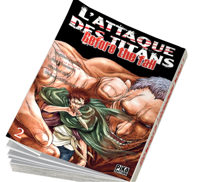  Abonnement L'Attaque des Titans - Before the Fall tome 2