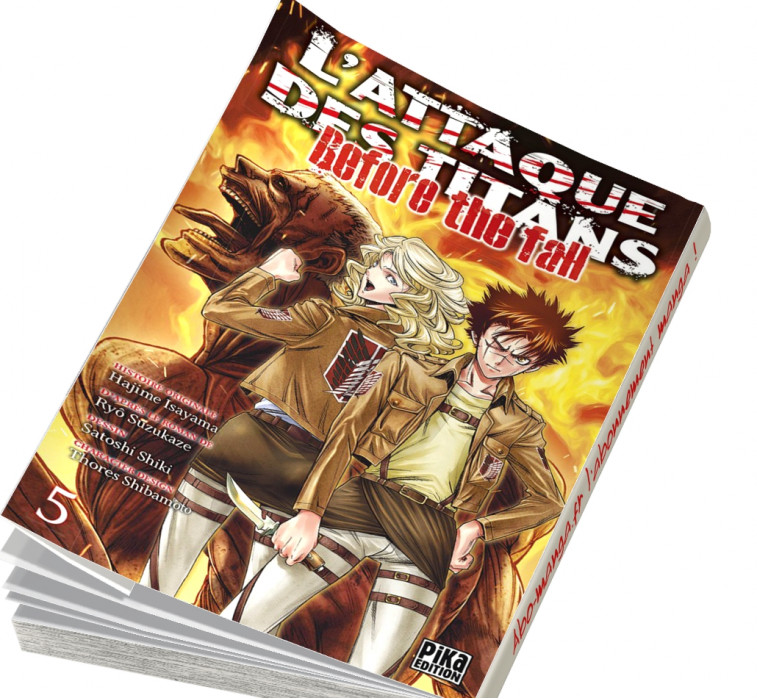  Abonnement L'Attaque des Titans - Before the Fall tome 5