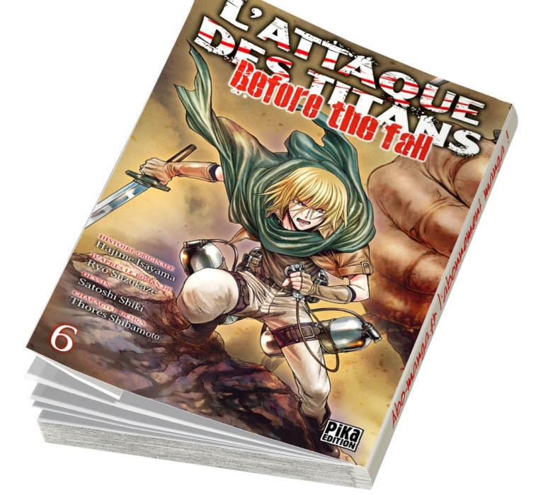  Abonnement L'Attaque des Titans - Before the Fall tome 6