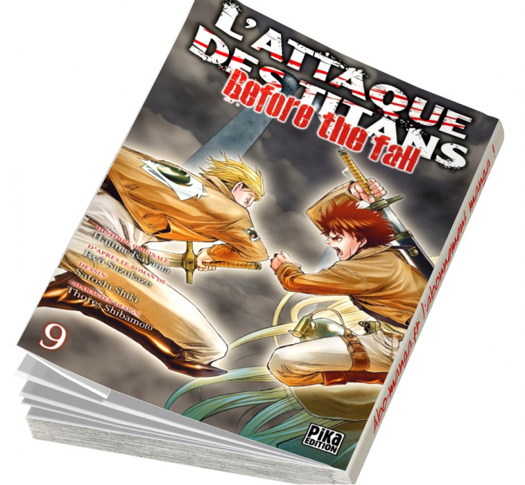  Abonnement L'Attaque des Titans - Before the Fall tome 9