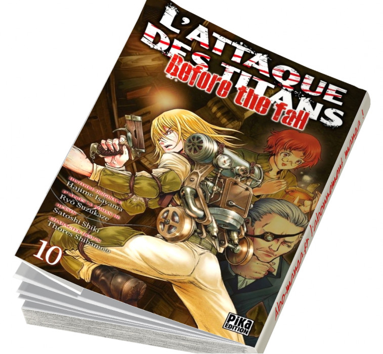  Abonnement L'Attaque des Titans - Before the Fall tome 10