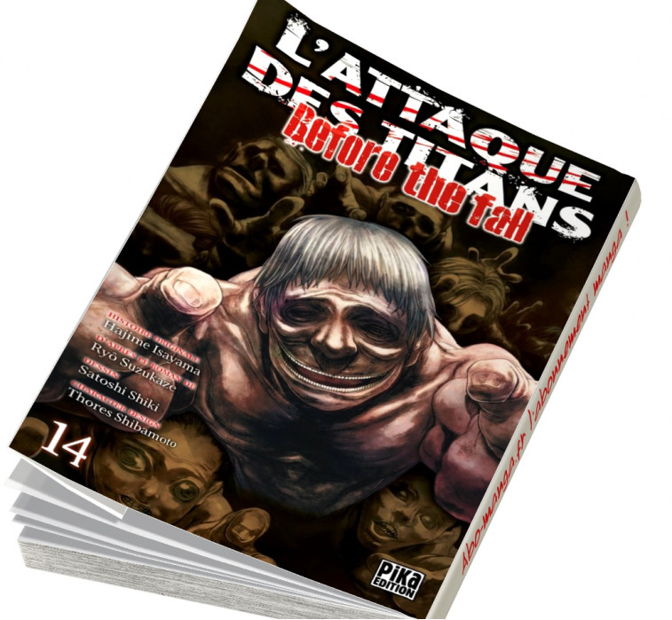  Abonnement L'Attaque des Titans - Before the Fall tome 14