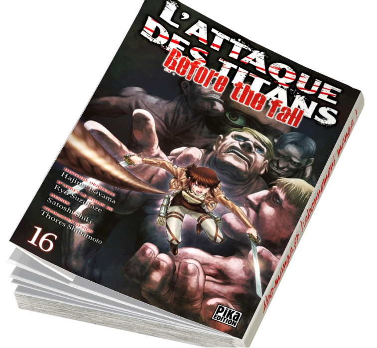  Abonnement L'Attaque des Titans - Before the Fall tome 16