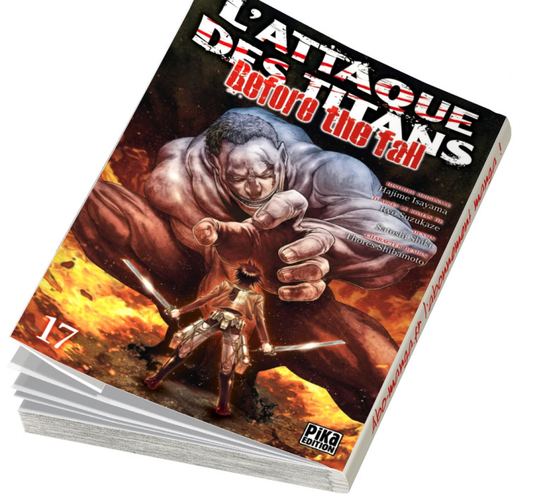  Abonnement L'Attaque des Titans - Before the Fall tome 17