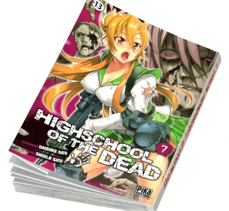 Highschool of the Dead T07: 9782811606114: Sato  