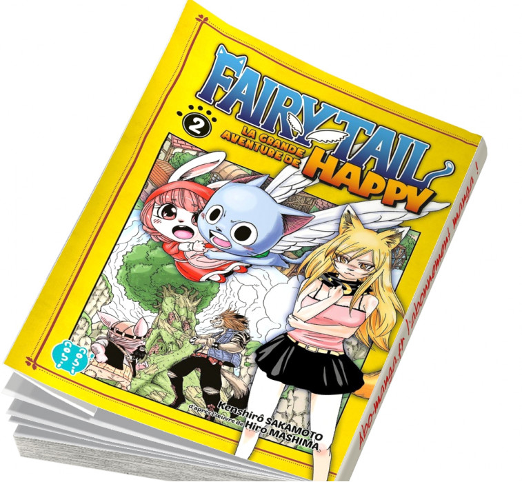  Abonnement Fairy Tail - La grande aventure de Happy tome 2