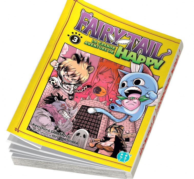  Abonnement Fairy Tail - La grande aventure de Happy tome 3