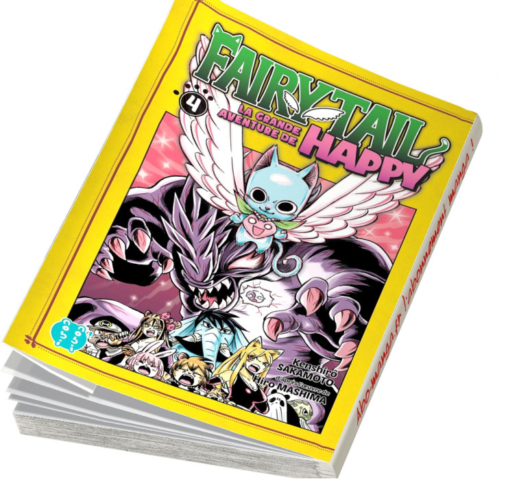  Abonnement Fairy Tail - La grande aventure de Happy tome 4