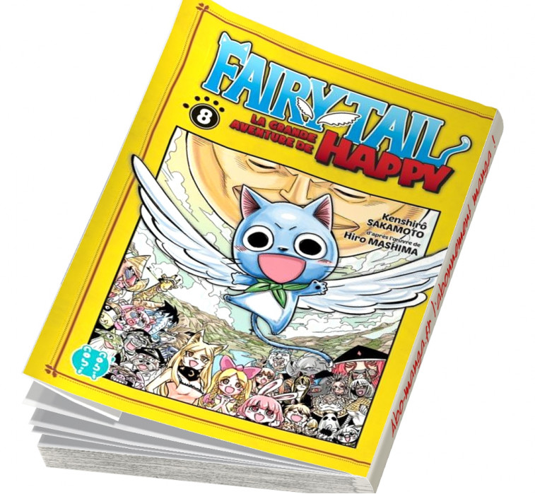  Abonnement Fairy Tail - La grande aventure de Happy tome 8