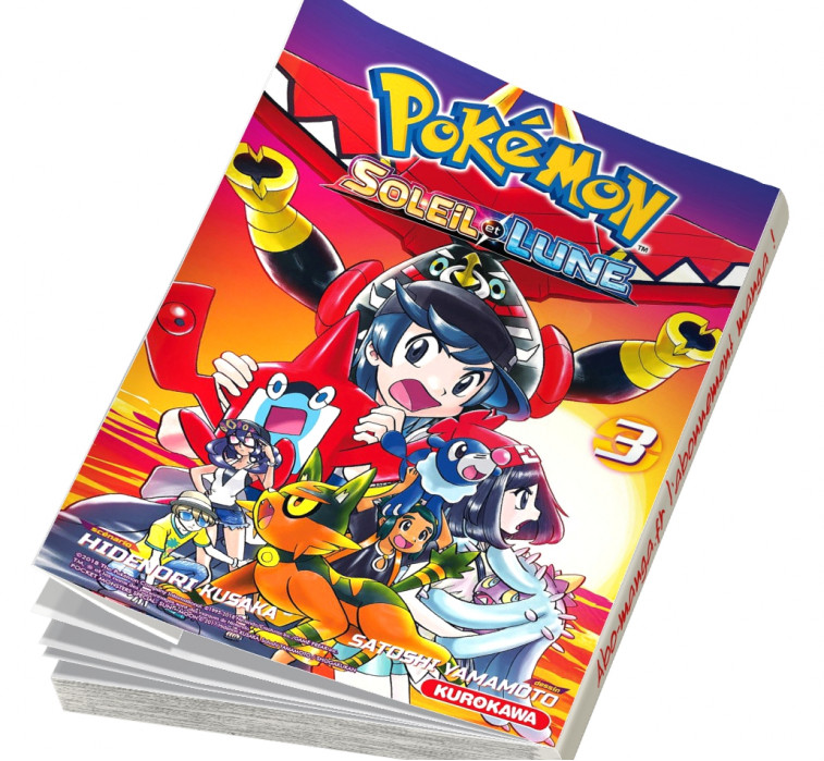  Abonnement Pokémon - Soleil & Lune tome 3