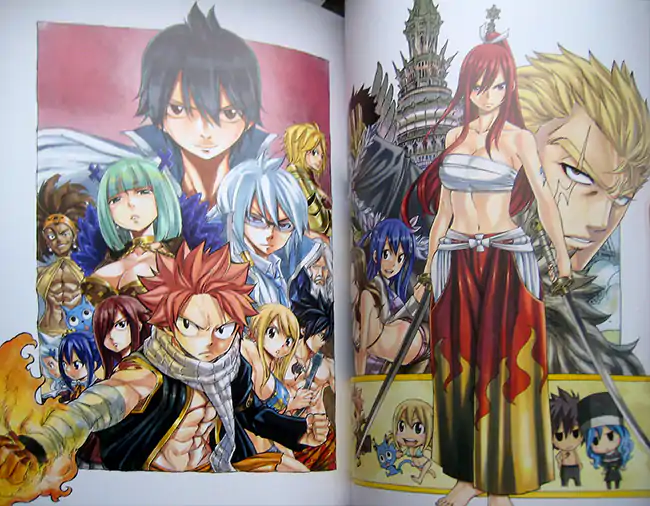 Le manga Fairy Tail a enfin son artbook !