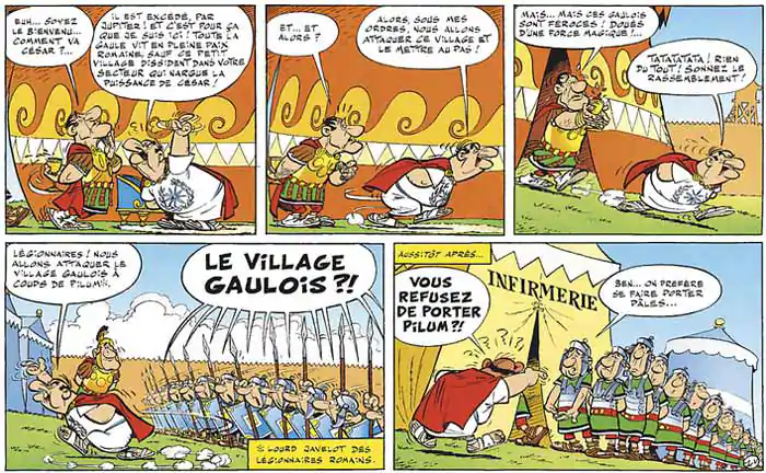 Asterix tome 5 Le tour de Gaule d'Asterix