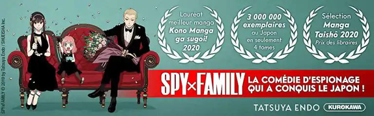 manga Spy family en abonnement