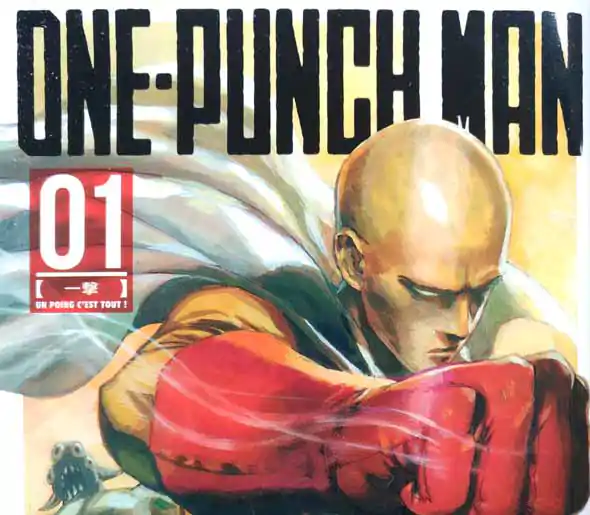 One-punch man 1 couverture saitama
