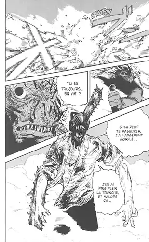 Extrait manga Chainsaw man dispo en abonnement manga