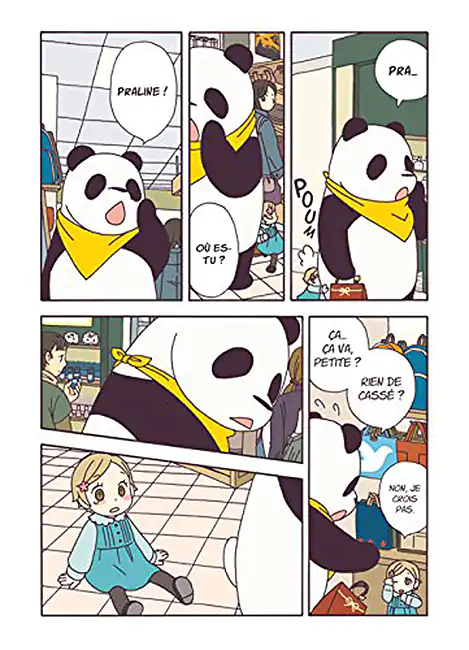 manga jeunesse 3-6 ans Pan-pan Panda