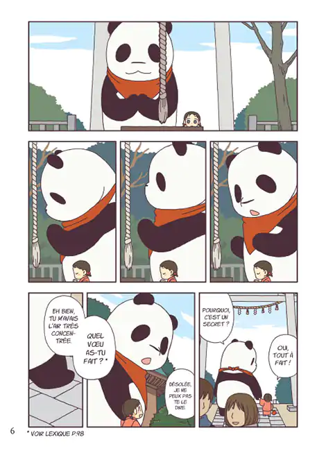 Pan'Pan Panda manga enfant 3-5 ans