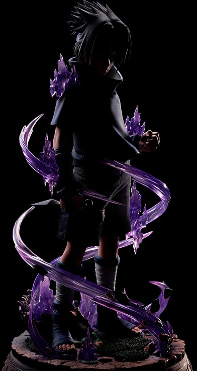 Figurine Sasuke contre jour Tsume BIJUtsu