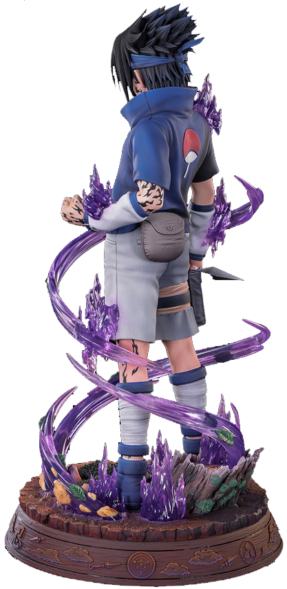 Figurine Sasuke BIJUtsu vue de dos