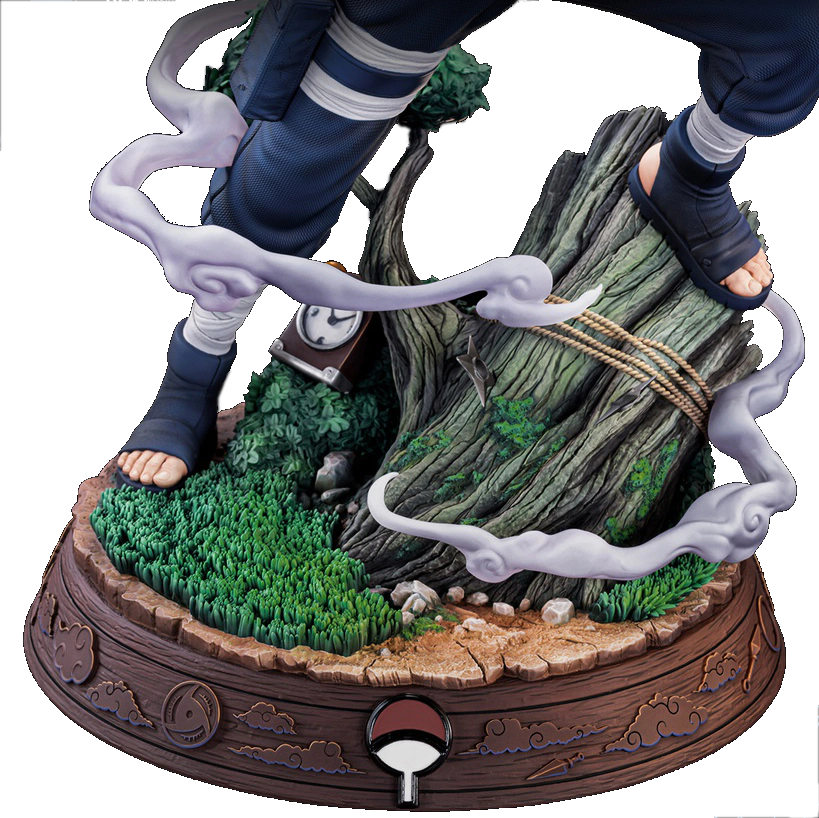 Détail finitions figurine Kakashi Tsume