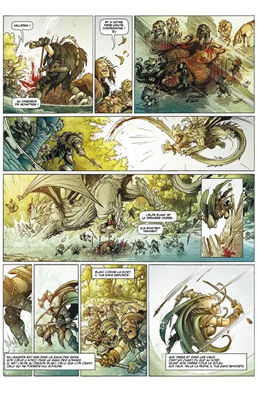 Les Terres d'Arran Elfes - extrait de planche 2