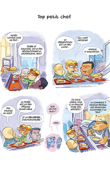 Découvrir un extrait de La cantoche tome 2