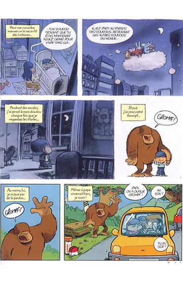 Extrait Mon ami Grompf BD humour