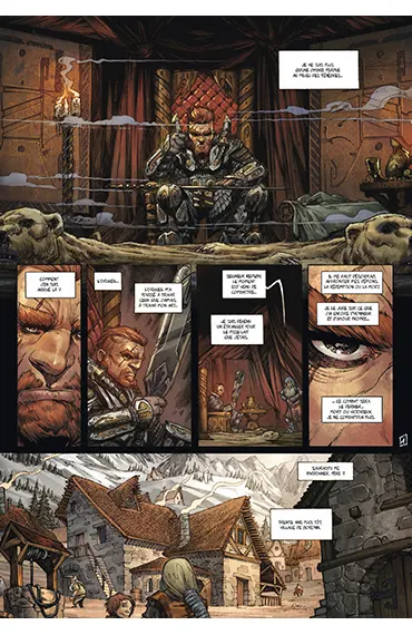 Les Terres d'Arran Nains - extrait de planche 2