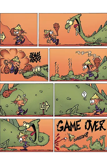 Game Over, la princesse et le Petit Barbare, extrait 3