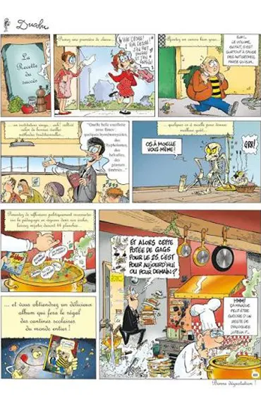 Extrait BD Ducobu -- Léonie et ses réponses incopiables
