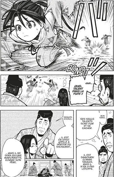 Scan extrait de The Elusive samurai tome 1, Abonnez-vous ! Découvrir un extrait de The Elusive samurai tome 1
